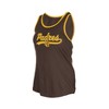 MLB San Diego Padres Women's Bi-Blend Tank Top - 3 of 4
