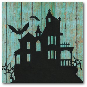 Courtside Market Haunted House Gallery-Wrapped Canvas - 1 of 4