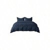 Boho Duvet Cover King Size - Navy, Breathable Soft, Machine Washable, 104x90, 2 Pillow Shams, Zipper Closure - 3 of 4