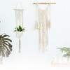 Unique Bargains Macrame Plant Hanger Woven Cotton Indoor Outdoor Decorative - 2 of 4