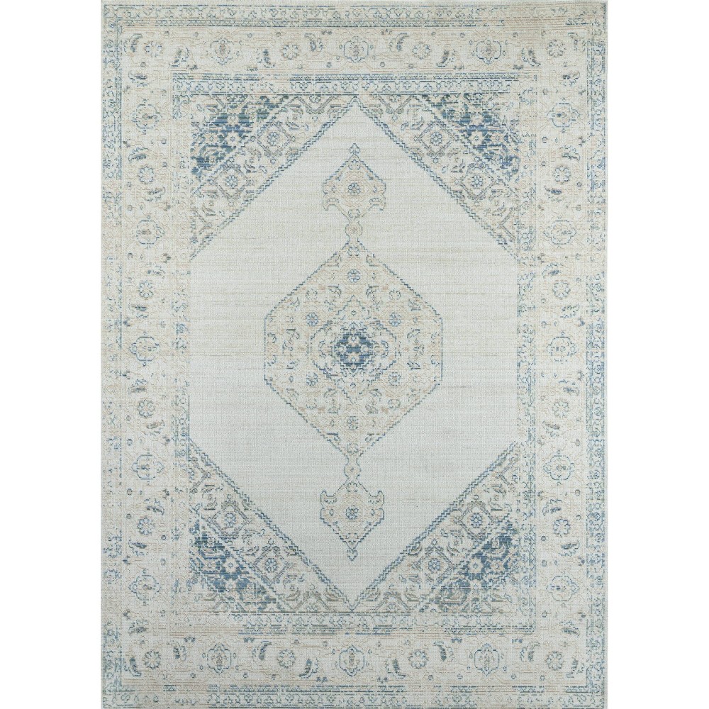 Photos - Area Rug Momeni 2'x3' Isabella Everette Accent Rug Blue  