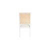 Meridian Furniture,Butterfly Cream Linen Textured Fabric Dining Chair, Set of 2 - 2 of 4