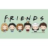 Girl's Friends Chibi Characters T-Shirt - 2 of 4