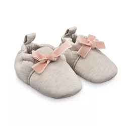 Carter's Just One You®️ Baby Bow Construction Slippers - Tan/Blush