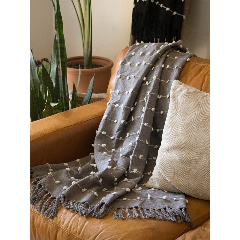 50"x60" Woven Loop Throw Blanket - Design Imports, 6 of 14