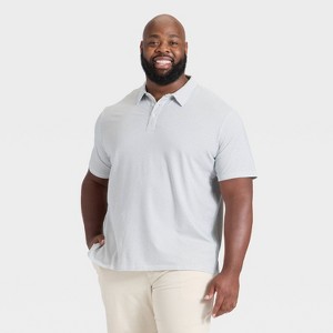 Men's Big & Tall Comfort Wear Polo Shirt - Goodfellow & Co™ - 1 of 3