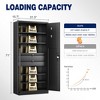 Mlezan Metal Garage Cabinet:Locking Doors,Drawers,Pegboard. 71" Heavy-Duty Steel Cabinet for Garage,Warehouse,or Basement Tool Storage. - 3 of 4