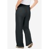 Woman Within Plus Size Tall 7-Day Knit Wide-Leg Pant - 3 of 4