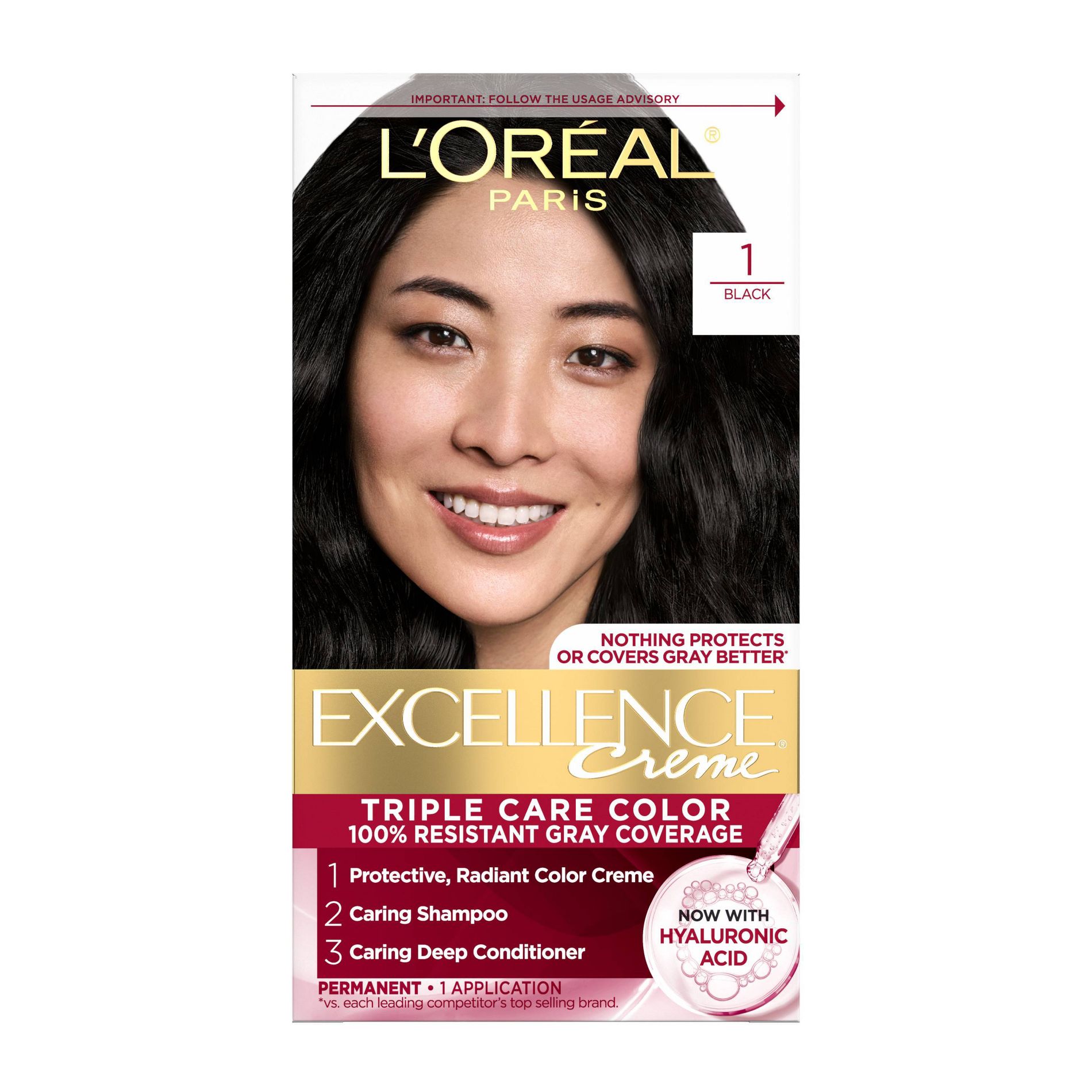 L'Oreal Paris Excellence Triple Protection Permanent Hair Color - 6.3 fl oz