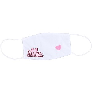 Tentacle Kitty Tentacle Kitty Adult Cotton Face Mask | White - 1 of 2
