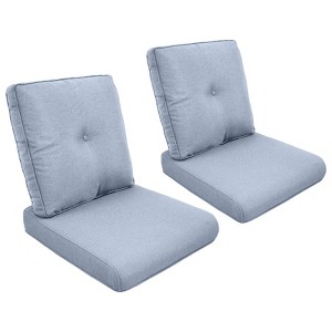 Buenhomino Outdoor Seat Cushion Set 25 x 22 x 4 Inch,Waterproof & Fade Resistant Outdoor Chair Cushions,Deep Seat Cushion with Removable Cover - 1 of 4