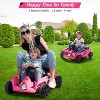 2 Seaters 4-Wheelers Electric Ride On Toy for Kids, 24V 120W*2 Powerful Motors Max Load 200 Lbs, Two Driver Modes + Remote Control - 4 of 4