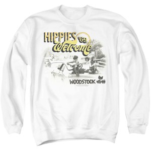 Men's Woodstock Hippies 69 Crewneck Sweatshirt - 1 of 4