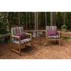 Casual Cushion Solid Sunbrella Fabric 1-Piece Indoor/Outdoor Lumbar Pillow, 19"W x 12"L - 2 of 4