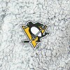 NHL Pittsburgh Penguins Faux Shearling Robe 26 x 47 Inches - 4 of 4