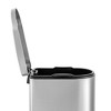 QUALIAZERO 10.6 GAL/40L, U SHAPE, STAINLESS STEEL STEP-ON CAN, WITH SOFT CLOSE LID, BRUSH FINISH - 4 of 4