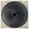 Syros Round Resin & Steel Umbrella Base - Black - Christopher Knight Home: Secure Stand for Patio Table or Solo Use - 3 of 4