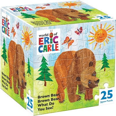 Masterpieces World Of Eric Carle - Brown Bear 25 Piece Jigsaw Puzzle ...