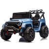24V 2-Seater Kids Ride-On Car, 4WD/2WD Switchable with Parent Remote Control, 4 Motor Electric Vehicle for Outdoor Adventure - 3 of 3