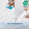 Waterproof Diamond Quilted Mattress Protector with Deep Pocket - Bedsure - 3 of 4