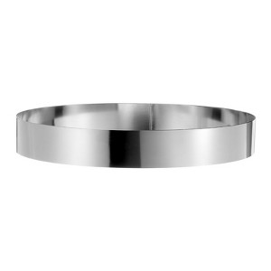 Unique Bargains Stainless Steel Seamless Nonstick Mirror Coating Round Cake Ring - 1 of 4
