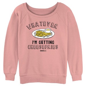 Junior's Mean Girls Whatever I’m Getting Cheese Fries Sweatshirt - 1 of 3