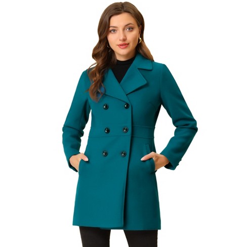 Blue trench clearance coat female