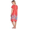Casual Nights Women's Round Neck Mu-Mu Housecoat Lounger - 3 of 4