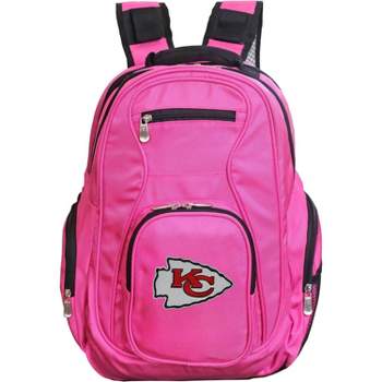 NFL Kansas City Chiefs Premium 19" Laptop Backpack - Pink