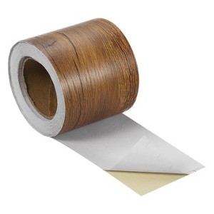 Unique Bargains Waterproof Wear-resistant PVC Material Wood Grain Tape - 1 of 4
