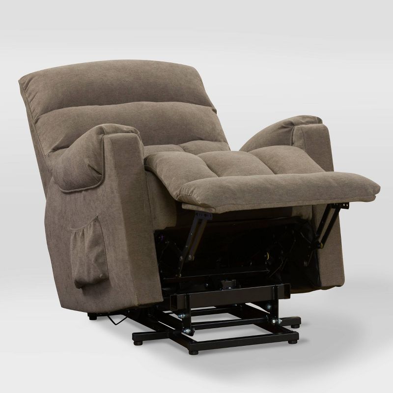 Dallas Power Lift Assist Upholstered Recliner - CorLiving, 3 of 13