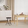 Folding Stool, Backless 18-Inch Stool, Portable with Handle, Foldable Bar Stool, Anti-Slip Feet, 600Lbs Capacity, for Bar, Home - 3 of 4