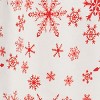 Collections Etc Snowflake Print Flannel Gown - 4 of 4