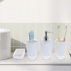 Unique Bargains Reusable Bathroom Accessories Set 1 Set - 4 of 4