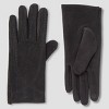 Isotoner Quilted Spandex Gloves - Black - 2 of 2