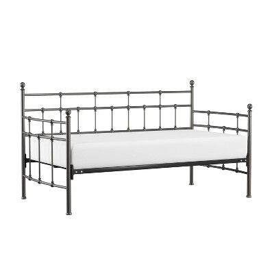 Twin Providence Metal Daybed Aged Pewter - Hillsdale Furniture