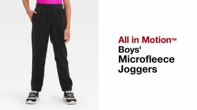 Boys&#39; Microfleece Joggers - All In Motion™, 2 of 5, play video