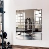 Home Gym Mirror Tiles for Wall, 14"x12"x12count Full Length Home Gym Workout Mirror - 2 of 4