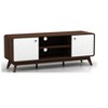 Ren Home Leva Scandinavian-Style TV Stand with Shelves - 2 of 4