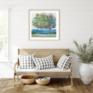 Amanti Art Fall Breeze Through by Isabelle Z Wood Framed Wall Art Print - 1 of 4