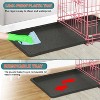 FDW 18-48in Dog Crates for Dogs Folding Mental Wire Crates Dog Kennels Pet Crate with Removable Tray and Handle - 4 of 4