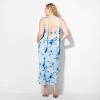 Women's Satin Maxi Tube Bodycon Dress - Wild Fable™ - 3 of 3