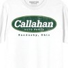 Tommy Boy Callahan Auto Parts Adult White Crew Neck Short Sleeve T-shirt - 2 of 4