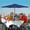 Gulches Navy Blue 120-Inch Patio Umbrella with Crank and Tilt for Versatile Outdoor Use - 3 of 4