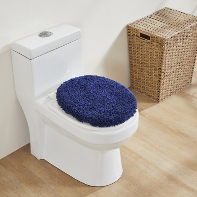 Hotel Bath Rug 100% Premium Cotton Tufted Weave Two Tone Reversible Bathroom Rug, Super Soft Absorbent, Machine Washable Bath Mat