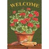 Briarwood Lane Garden Flag 12x18 For Outdoor Potted Geraniums Summer For Summer Garden Flag Flags For Outside - 4 of 4