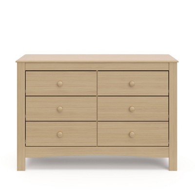 Driftwood 6-Drawer Double Dresser for Nursery