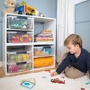 Rubbermaid Cleverstore Clear Latching Stackable Plastic Storage Tote Containers with Lids for Home and Office Organization - 3 of 4