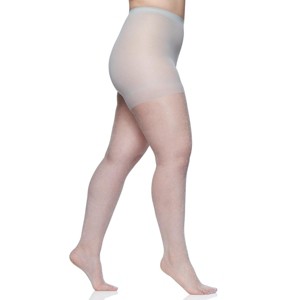 Berkshire Queen Shimmers Ultra Sheer Control Top Pantyhose with Sandalfoot Toe - 4412 - 1 of 1
