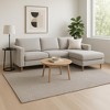 HomeRoots 9' X 12' Beige Berber Hand Woven Area Rug - 2 of 4